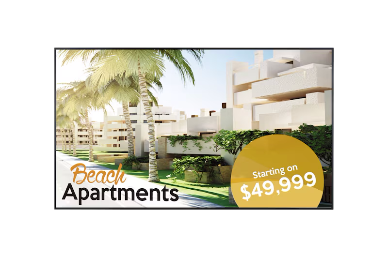 Open Frame Outdoor haute luminosité 75XF3ES