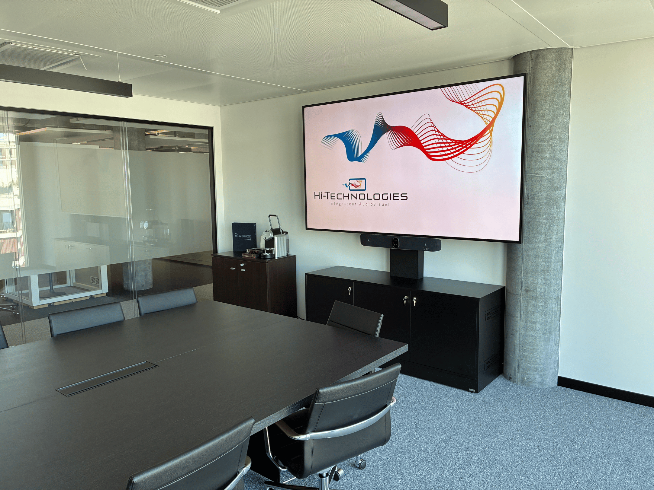 Helvetia - Hi Technologies Boardroom HP Poly Teams Axeos Credenxa