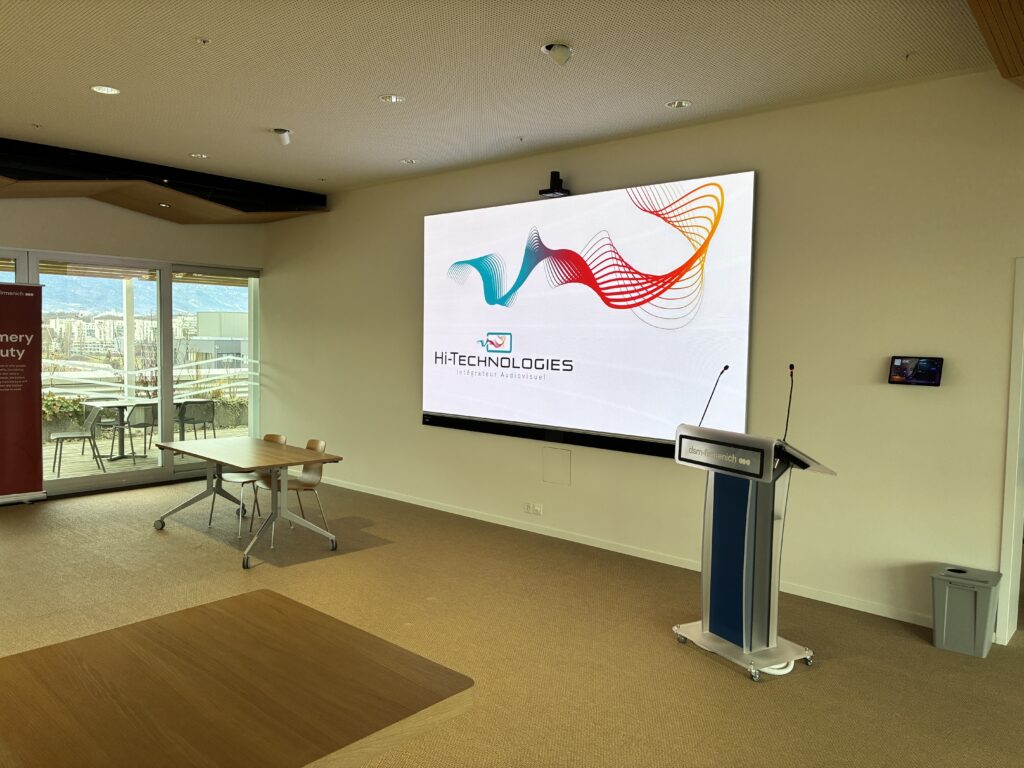 DSM Firmenich - Auditorium Led Wall Hi Technologies